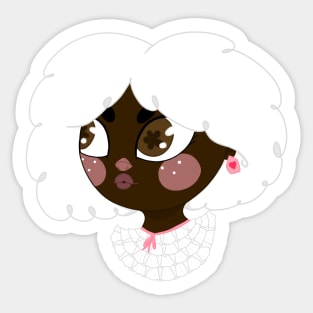 Sheep Clown Sticker